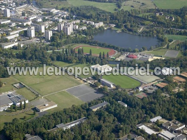 Photo aérienne de Le Mans