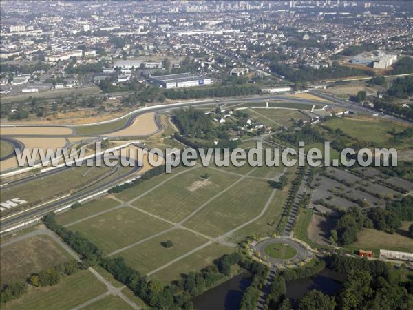 Photo aérienne de Le Mans