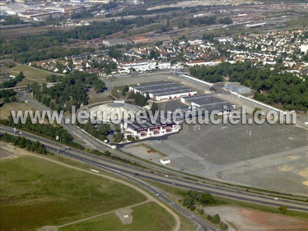 Photo aérienne de Le Mans