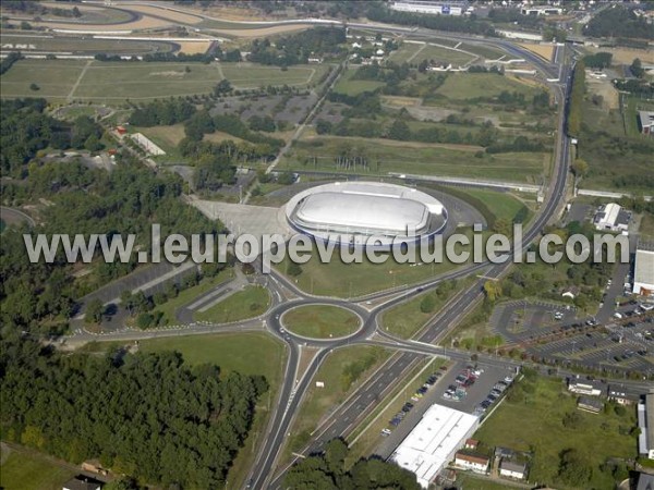 Photo aérienne de Le Mans