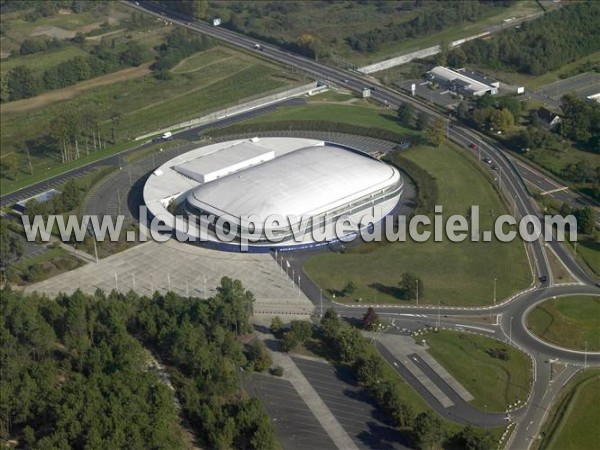 Photo aérienne de Le Mans