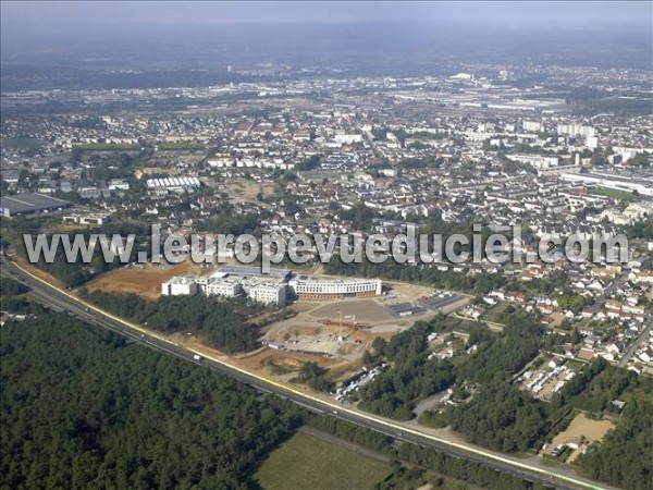 Photo aérienne de Le Mans