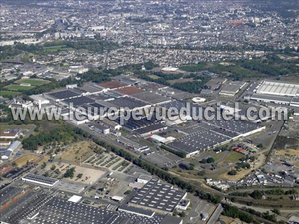 Photo aérienne de Le Mans