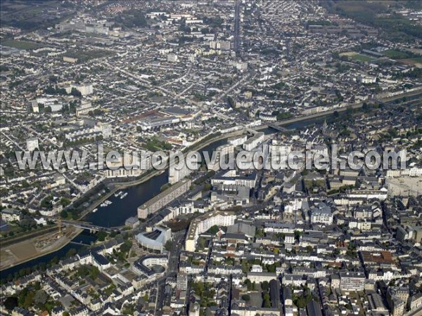 Photo aérienne de Le Mans