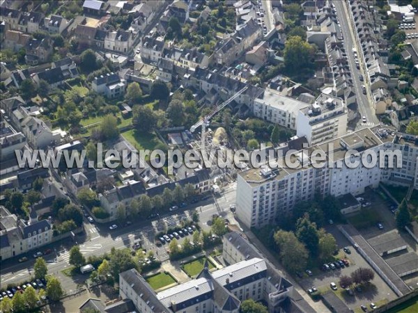 Photo aérienne de Le Mans