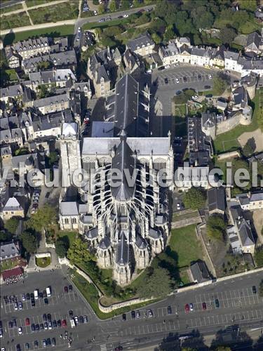 Photo aérienne de Le Mans