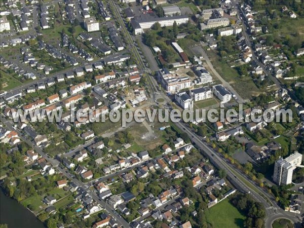 Photo aérienne de Le Mans