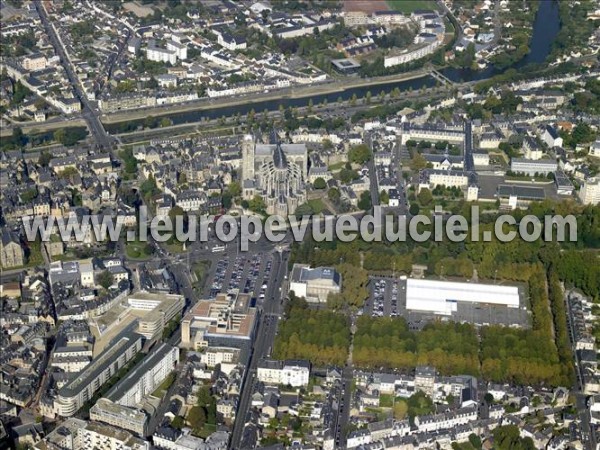 Photo aérienne de Le Mans