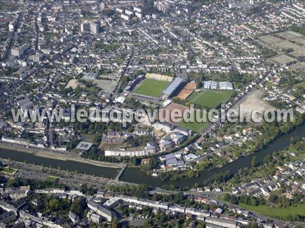 Photo aérienne de Le Mans