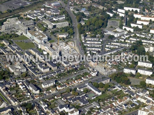 Photo aérienne de Le Mans