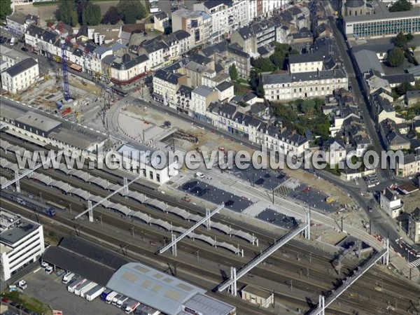 Photo aérienne de Le Mans