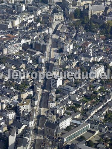 Photo aérienne de Le Mans