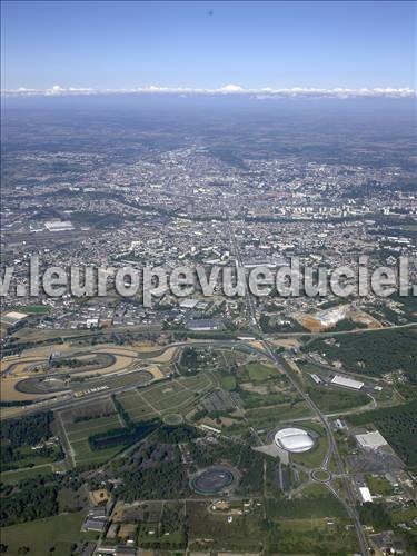 Photo aérienne de Le Mans