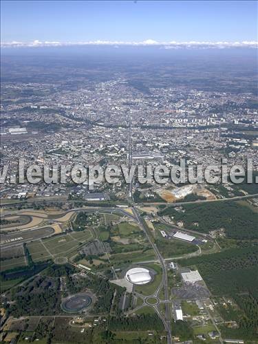 Photo aérienne de Le Mans