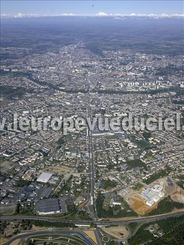 Photo aérienne de Le Mans