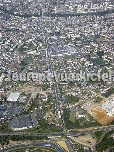 Photo aérienne de Le Mans