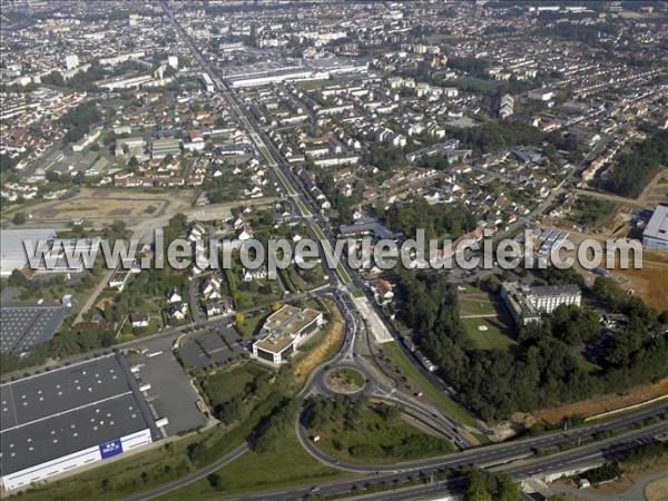 Photo aérienne de Le Mans