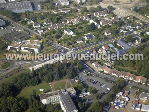 Photo aérienne de Le Mans