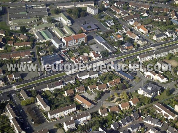 Photo aérienne de Le Mans