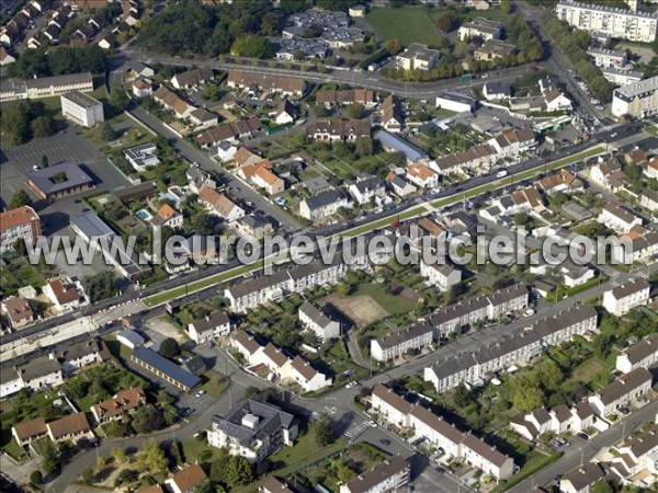 Photo aérienne de Le Mans