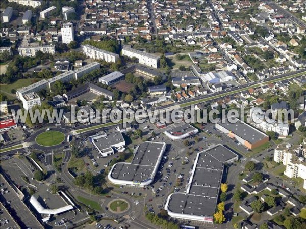 Photo aérienne de Le Mans