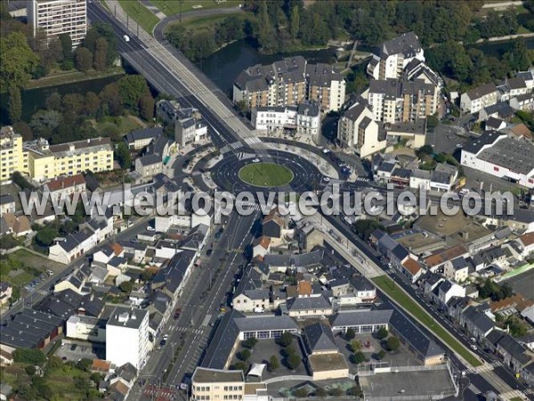 Photo aérienne de Le Mans