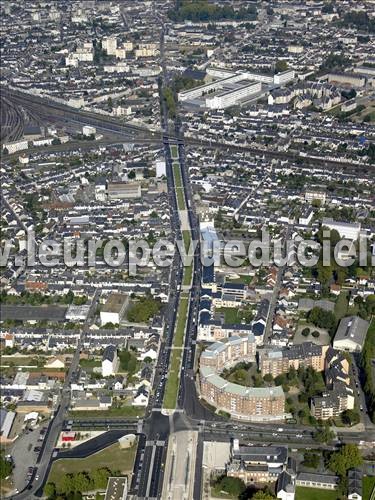 Photo aérienne de Le Mans