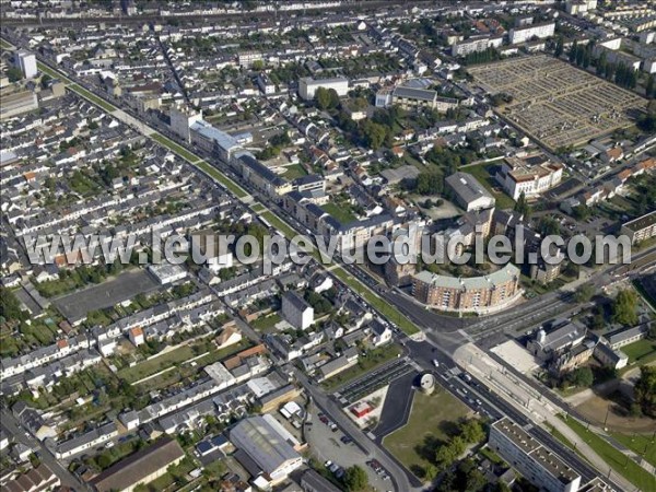 Photo aérienne de Le Mans