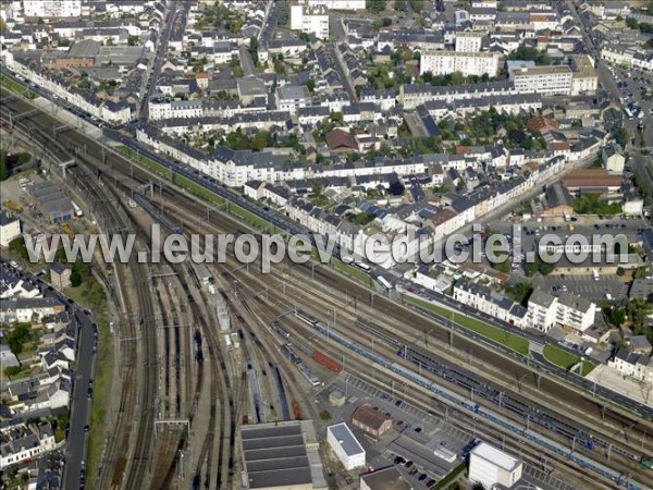 Photo aérienne de Le Mans