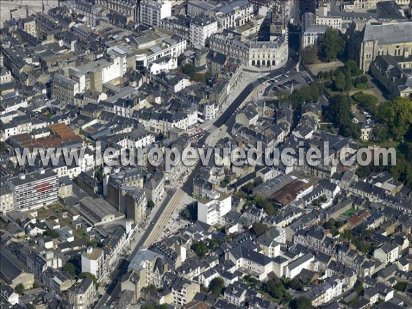 Photo aérienne de Le Mans