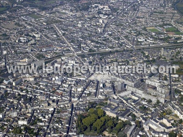 Photo aérienne de Le Mans