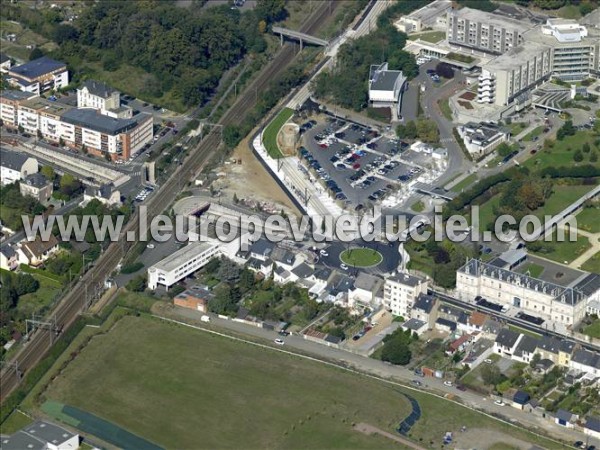 Photo aérienne de Le Mans