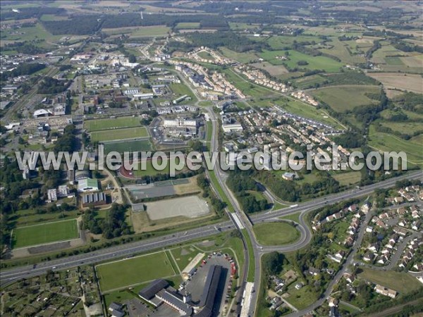 Photo aérienne de Le Mans