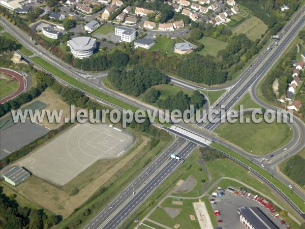 Photo aérienne de Le Mans