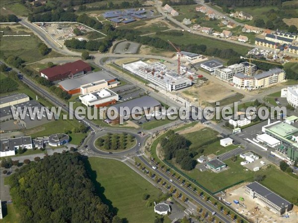 Photo aérienne de Le Mans