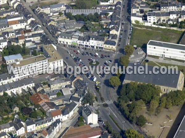 Photo aérienne de Le Mans