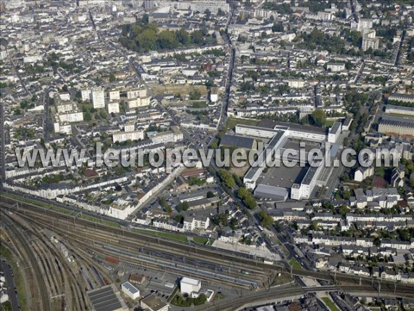 Photo aérienne de Le Mans