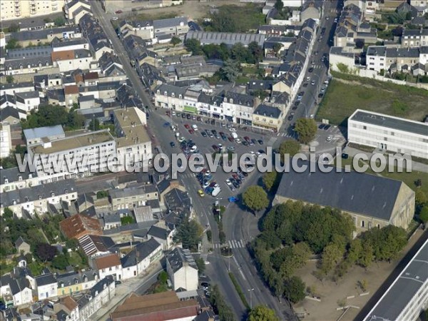 Photo aérienne de Le Mans