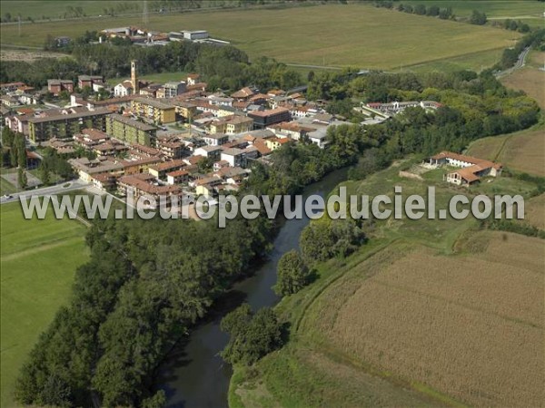 Photo aérienne de Salerano sul Lambro