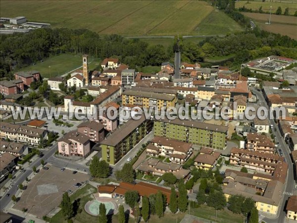 Photo aérienne de Salerano sul Lambro