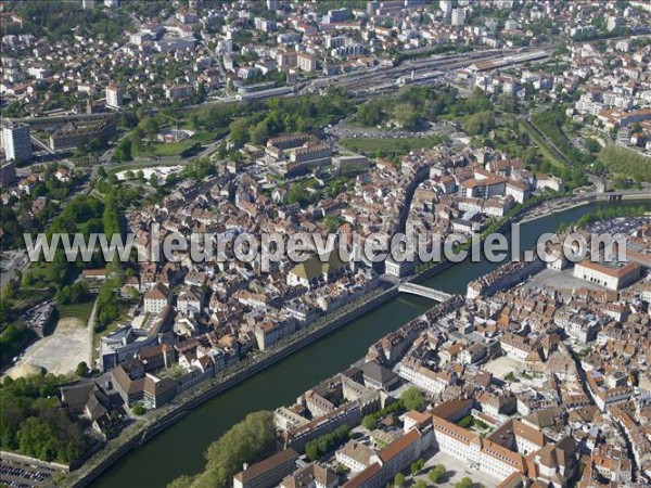 Photo aérienne de Besançon Photo aérienne de Besançon