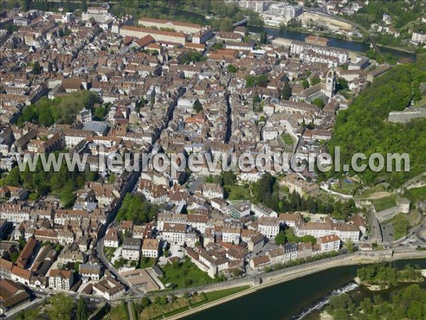 Photo aérienne de Besançon Photo aérienne de Besançon
