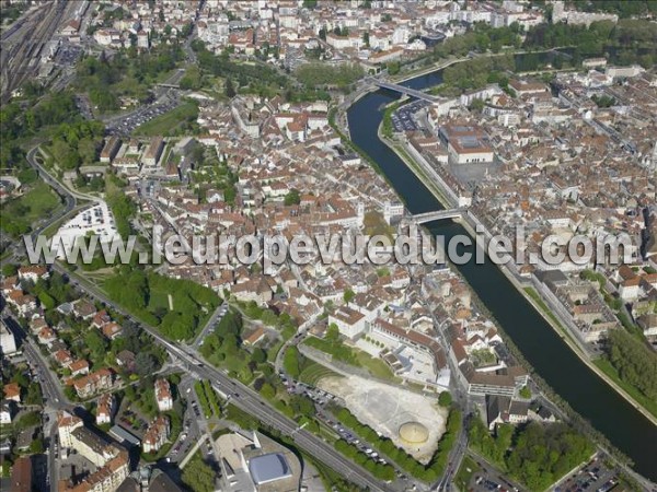 Photo aérienne de Besançon Photo aérienne de Besançon