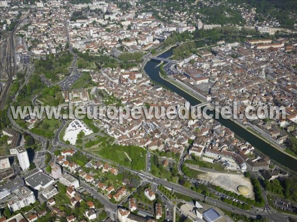 Photo aérienne de Besançon Photo aérienne de Besançon