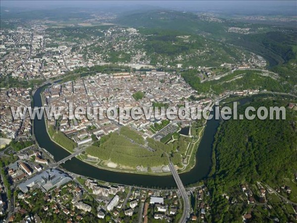 Photo aérienne de Besançon Photo aérienne de Besançon
