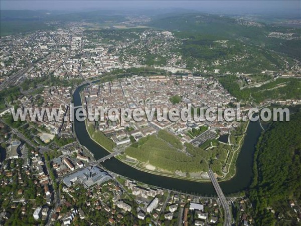 Photo aérienne de Besançon Photo aérienne de Besançon