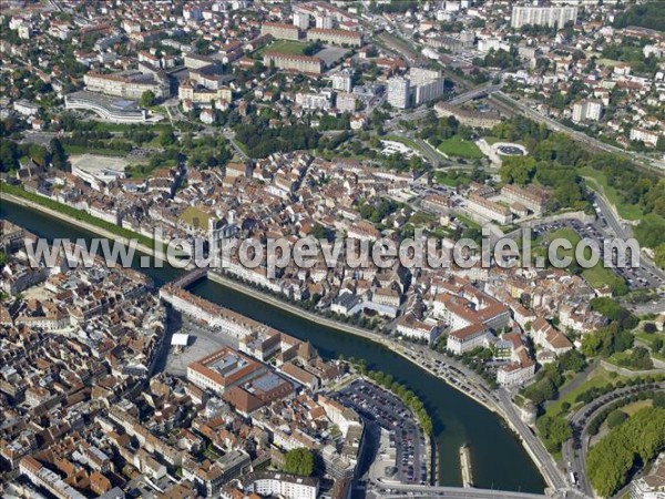 Photo aérienne de Besançon Photo aérienne de Besançon