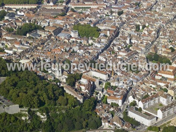 Photo aérienne de Besançon Photo aérienne de Besançon