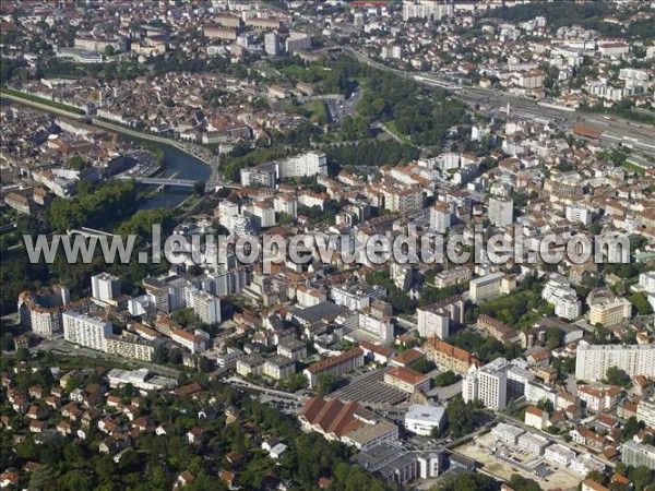 Photo aérienne de Besançon Photo aérienne de Besançon