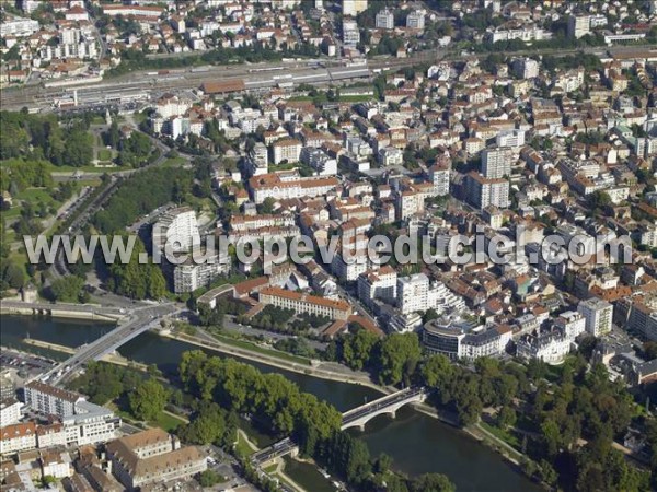 Photo aérienne de Besançon Photo aérienne de Besançon